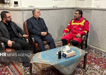 بازدید میدانی استاندار تهران از آتش‌نشانی