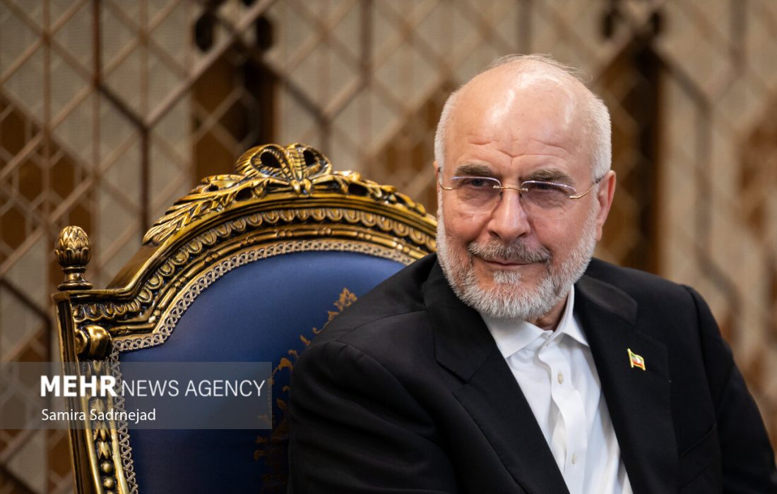 قالیباف: جهان در حال تماشای آمریکا بر لبه پرتگاه است