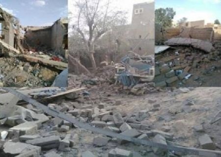 حملات موشکی عربستان به شمال یمن