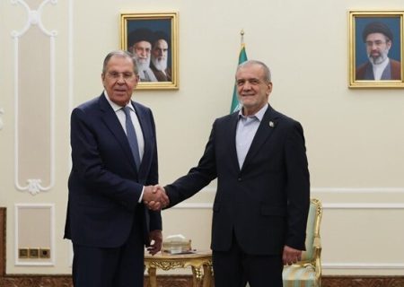 دیدار وزیر امور خارجه روسیه با رئیس جمهور